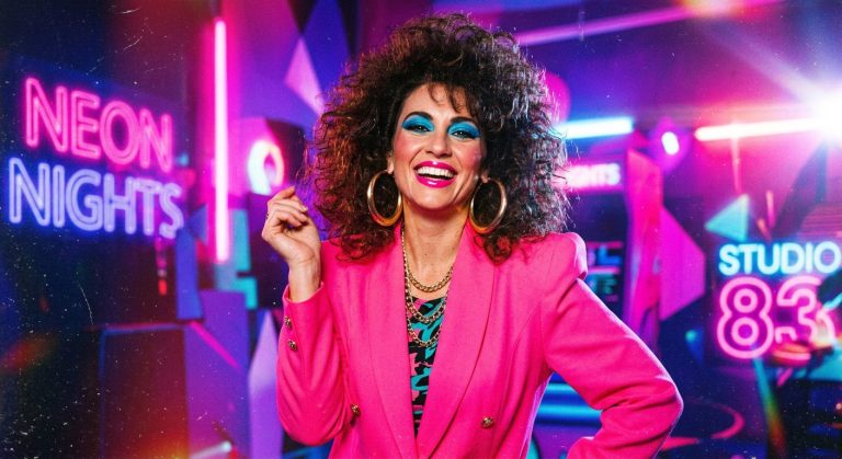 80s Look AI Photo Prompt example