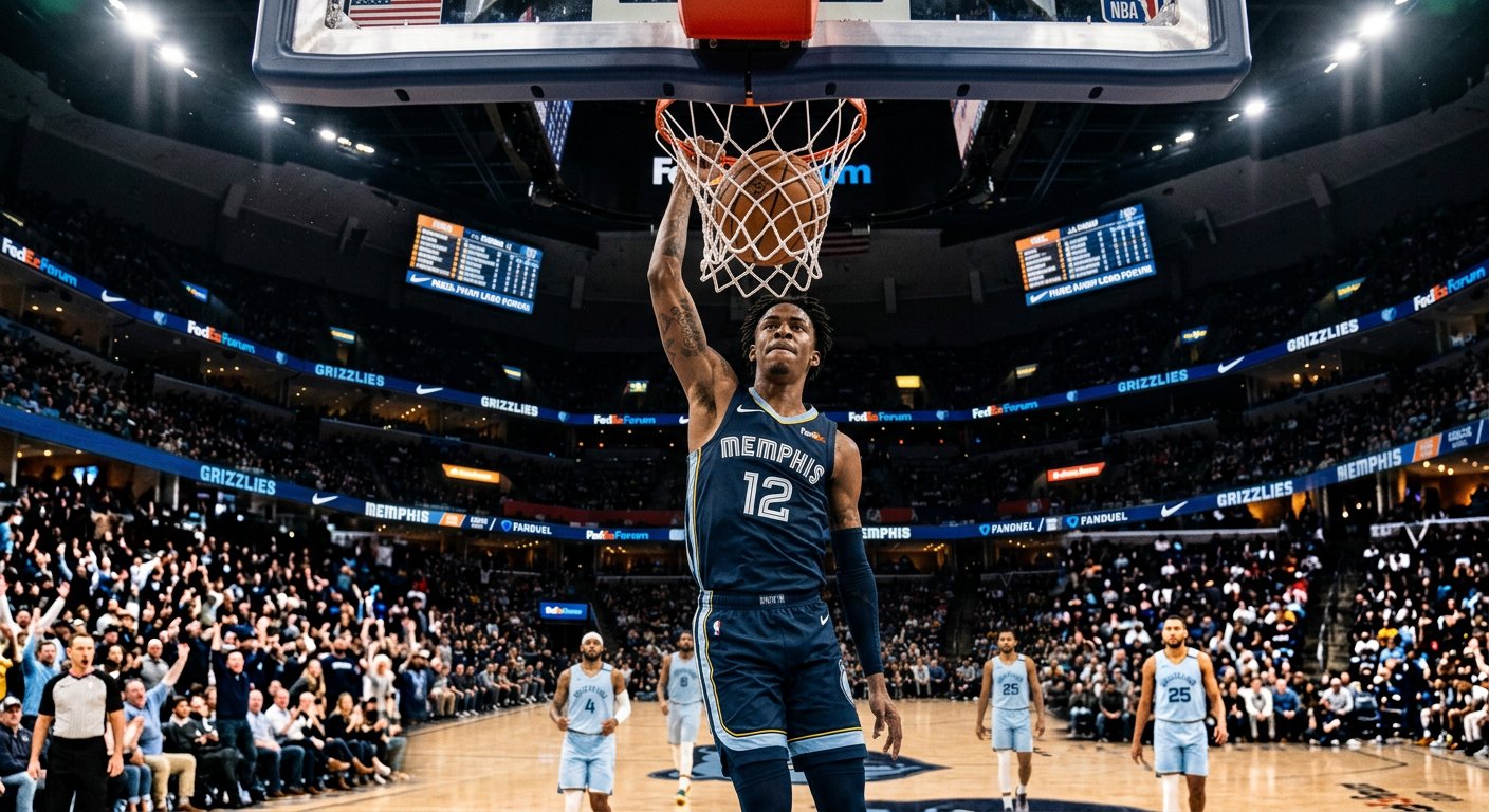 Basketball Action Photography AI Prompt example